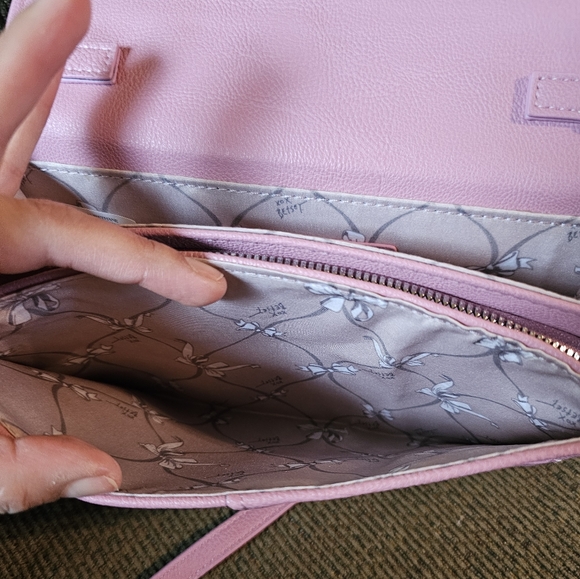 Betsey Johnson Light Mauve Crossbody NWT - Picture 14 of 16